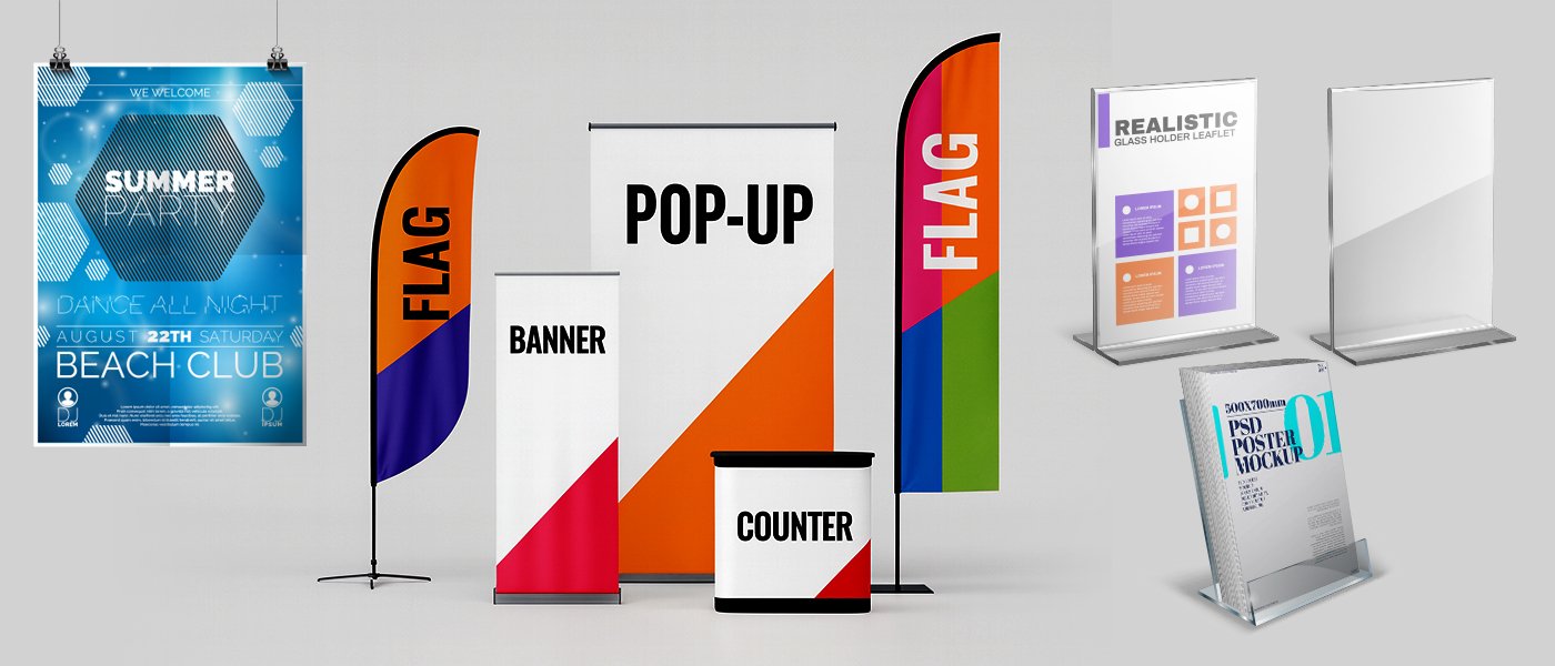 support publicitaire flyer plexigas